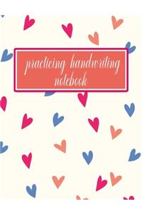 Practicing Handwriting Notebook