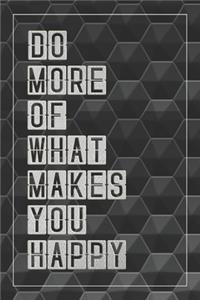 Do More of What Makes You Happy
