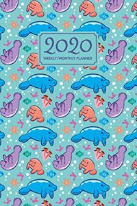 Manatee Planner 2020 Weekly/Monthly