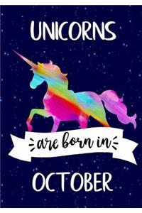 Unicorns are Born in October