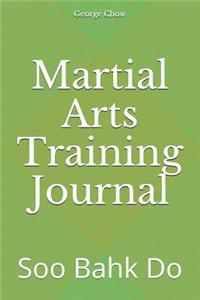 Martial Arts Training Journal