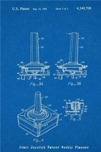 Atari Joystick Patent Weekly Planner: Weekly Planner, 105 Pages - 52 Weeks, 6 X 9 in (15.2 X 22.9 CM)