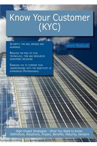 Know Your Customer (Kyc)