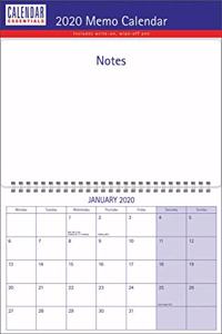 ESSENTIAL MEMO CALENDAR P A3 2020