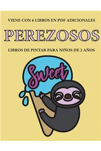 Libros de pintar para niños de 2 años (Perezosos)