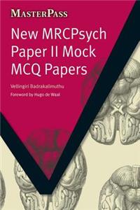 New Mrcpsych Paper II Mock McQ Papers