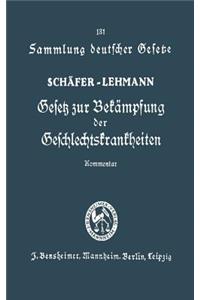 Gesetz zur Bekämpfung der Geschlechtskrankheiten vom 18. Februar 1927