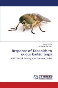 Response of Tabanids to odour baited traps