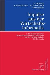 Impulse Aus Der Wirtschaftsinformatik