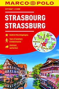 Strasbourg Marco Polo City Map