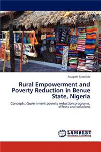 Rural Empowerment and Poverty Reduction in Benue State, Nigeria