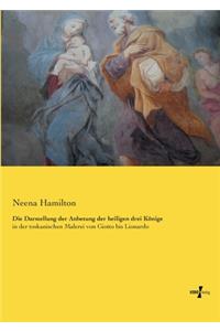 Darstellung der Anbetung der heiligen drei Könige