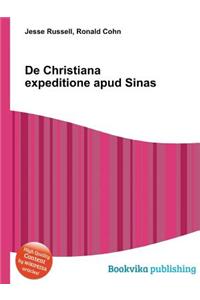 de Christiana Expeditione Apud Sinas