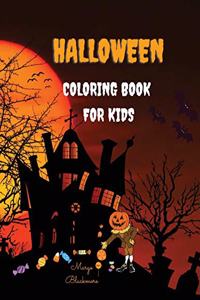 Halloween Coloring Book For Kids