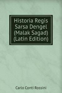 Historia Regis Sarsa Dengel (Malak Sagad) (Latin Edition)