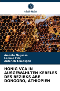 Honig Vca in Ausgewählten Kebeles Des Bezirks Abe Dongoro, Äthiopien