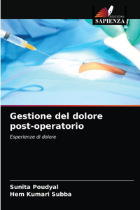 Gestione del dolore post-operatorio