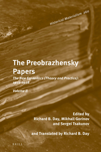 Preobrazhensky Papers, Volume 3