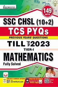SSC CHSL Mathematics TCS PYQs Till March 2023 149 Sets with Detailed Explanations (Hindi Medium)