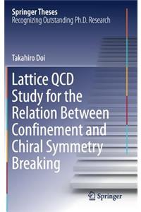 Lattice QCD Study for the Relation Between Confinement and Chiral Symmetry Breaking