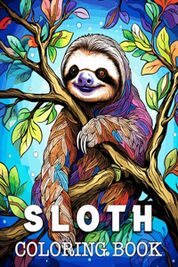 Sloth Coloring Book