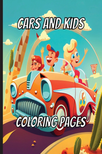 Cars and Kids Coloring Pages