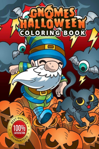 Gnomes Halloween Coloring Book