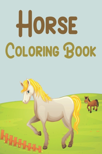 Horse Coloring Book