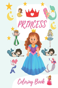 Princess Coloring Book