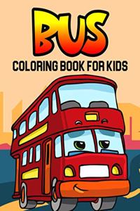 Bus Coloring Book for Kids