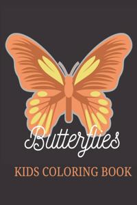 Butterflies Kids Coloring Book