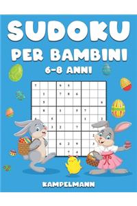 Sudoku per Bambini 6-8 Anni