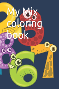 My mix coloring book