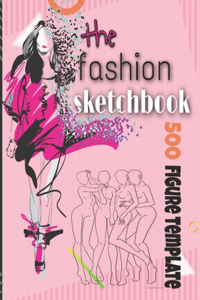 fashion sketchbook 500 figure template
