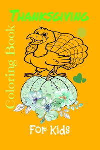 Thanksgiving coloring book for kids