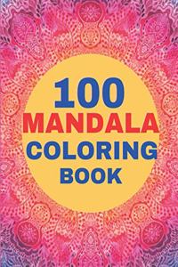 100 Mandala Coloring Book