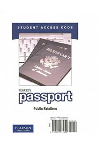 Pearson Passport Student Access Code Card for Public Relations (Standalone)
