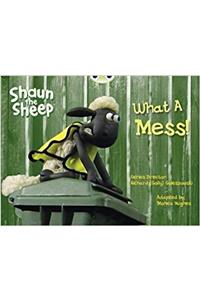 Bug Club Yellow B/1C Shaun the Sheep: What A Mess! 6-pack