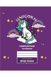 Unicorn Composition Notebook