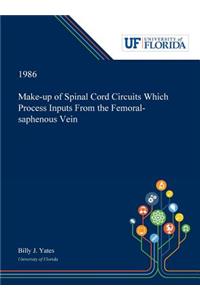 Make-up of Spinal Cord Circuits Which Process Inputs From the Femoral-saphenous Vein