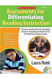 Assessments for Differentiating Reading Instruction