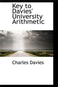 Key to Davies' University Arithmetic