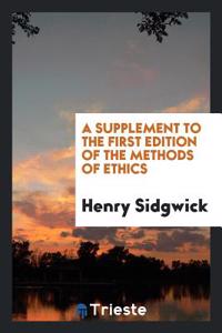 A SUPPLEMENT TO THE FIRST EDITION OF THE