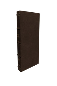 Kjv, Large Print Verse-By-Verse Reference Bible, MacLaren Series, Genuine Leather, Brown, Comfort Print