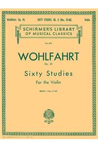 Wohlfahrt - 60 Studies, Op. 45 - Book 2