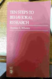 Ten Steps to Behavioral Research