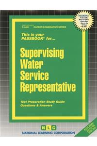 Supervising Water Service Representative