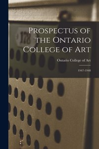 Prospectus of the Ontario College of Art