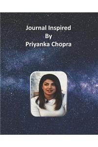 Journal Inspired by Priyanka Chopra