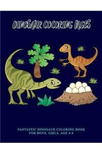 Dinosaur Coloring Pages